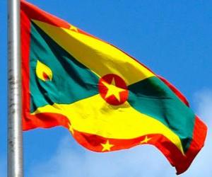 yapboz Grenada bayrağı